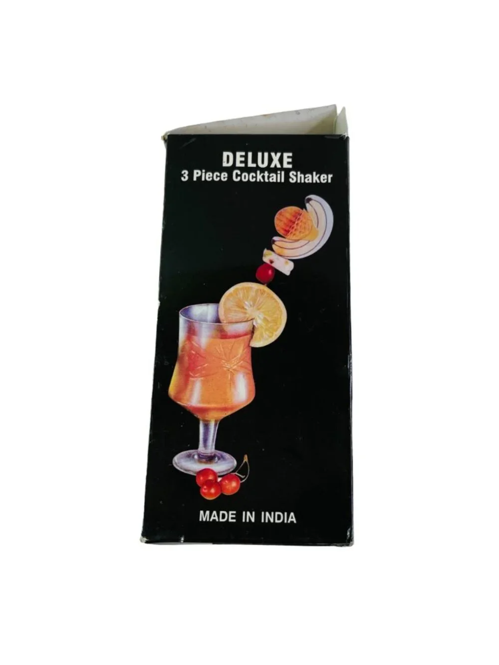 Vintage Cocktail Shaker Stainless Steel 3 pc Set 24oz Vintage Co-Rect Brand NEW